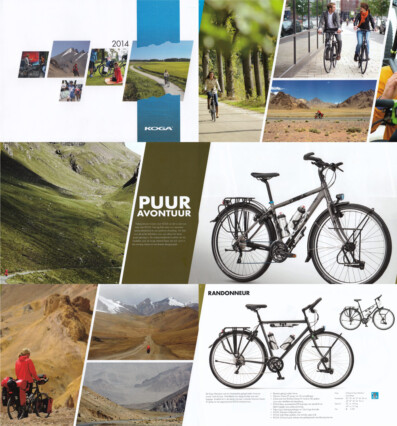 Paul's photos appear in the Koga 2014 bicycle catalogue