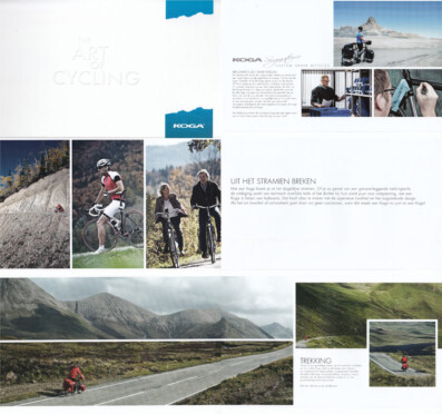 Scotland cycling photos in the Koga bicycle catalogue.