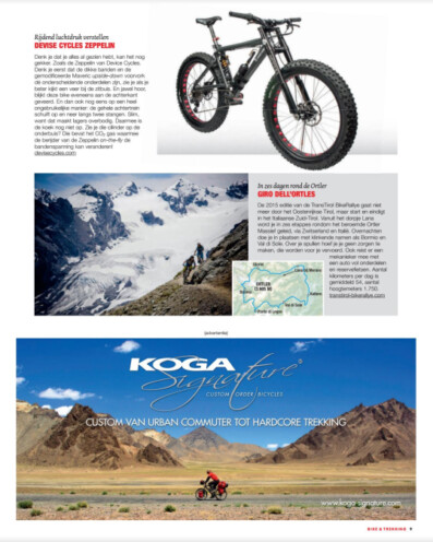 Koga bikes magazine advertisement