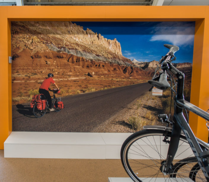 Photo from Capitol Reef for Koga bicycles