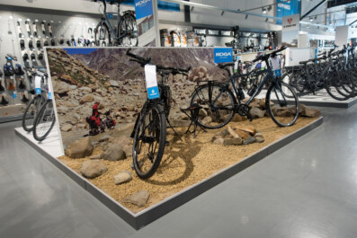 Trekking bike display photo for Koga bicycles